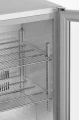 Lodówka barowa podblatowa 1-drzwiowa, Arktic, 75L, srebrny, 230V/120W, 530x500x(H)840mm 236925