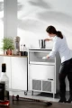 Kostkarka do lodu, Arktic, 220V/900W, 730x600x(H)1136mm 271360