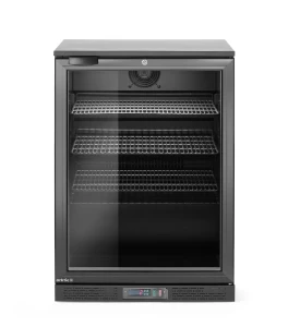 Lodówka barowa 1-drzwiowa, Arktic, 105L, czarny, 230V/120W, 600x530x(H)870mm 236864