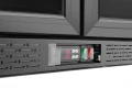 Lodówka barowa 2-drzwiowa, Arktic, 158L, czarny, 230V/160W, 900x530x(H)870mm 236895