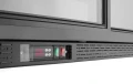 Lodówka barowa z podwójnymi drzwiami suwanymi, Arktic, 158L, czarny, 230V/160W, 900x520x(H)870mm 236888