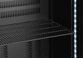 Lodówka barowa 1-drzwiowa, Arktic, 243L, czarny, 230V/195W, 600x530x(H)1820mm 236956