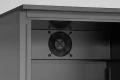 Lodówka barowa 2-drzwiowa, Arktic, 384L, czarny, 230V/365W, 900x530x(H)1820mm 237014