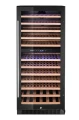 Lodówka do wina, 2-strefowa, 124 butelki, Arktic, 265L, czarny, 570x595x(H)1400mm 237120