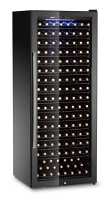 Lodówka do wina, 1-strefowa, na 224 butelki, Arktic, 542L, czarny, 685x700x(H)1833mm 237144