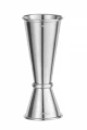 Jigger, miarka barmańska 20/40 ml, BarUp, 0,04L, srebrny, ⌀42x(H)100mm, Okrągły 597064