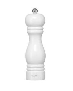 Młynek do soli z ceramicznym mechanizmem Monolith, biały, 180mm