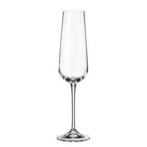 Kieliszki do szampana Bohemia ARDEA 220ml 6szt szkło kryształowe 