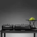 Podgrzewacz indukcyjny ze szklaną pokrywą De Luxe Black, GN 1/1