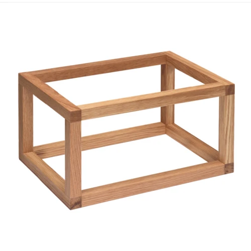 Podstawa bufetowa drewniana pod tace GN 1/2