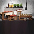 Podstawa bufetowa drewniana pod tace GN 1/2