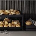 Taca GN 1/1 Madeira Black 530x325x40 mm