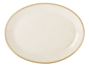 Talerz owalny Sand 240x190 mm Fine Dine