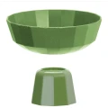 Podstawa do patery na owoce Metropolis, zielona, 110x(h)82mm