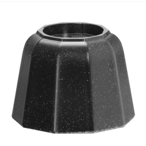 Podstawa do patery na owoce Metropolis, czarna, 110x(h)82mm