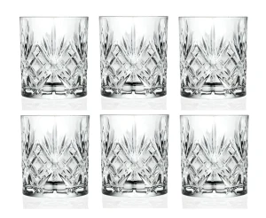 RCR MELODIA szklanka niska 240ml kpl 6szt szkło kryształowe