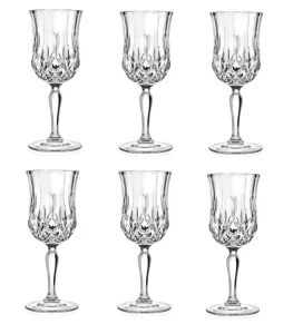 RCR OPERA  kieliszki do wina 160ml kpl 6szt szkło kryształowe 