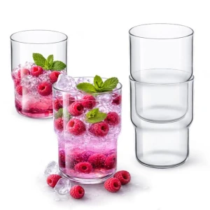 SIMAX Szklanki Bistro 0,4l kpl 4szt do sztaplowania