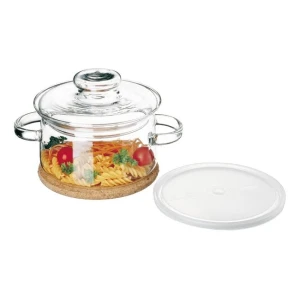 SIMAX Garnek żaroodporny GOURMET 1l z podkładką i pokrywką