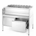 Bostońska Stacja Barowa Oxygen, 1000x650x(H)900 mm, Barmatic