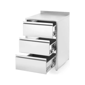 Moduł Oxygen z pełnymi szufladami, 600x650x(H)900 mm