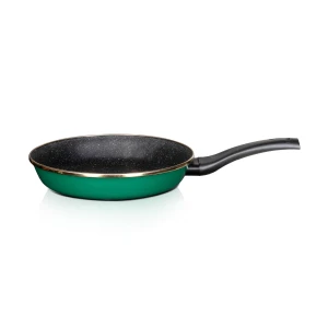 Patelnia emaliowana 26 cm nieprzywierająca Granit Induction METALAC