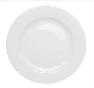Talerz obiadowy płytki Lubiana Corona 26 cm biały gastronomiczny mocny