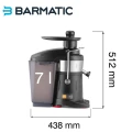 Sokowirówka Supreme Pro - 700W, 120 kg/h Barmatic