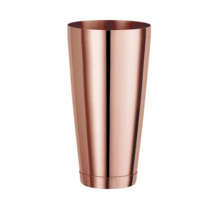 Shaker bostoński Tin Tin, kubek barowy, 800ml, miedziany