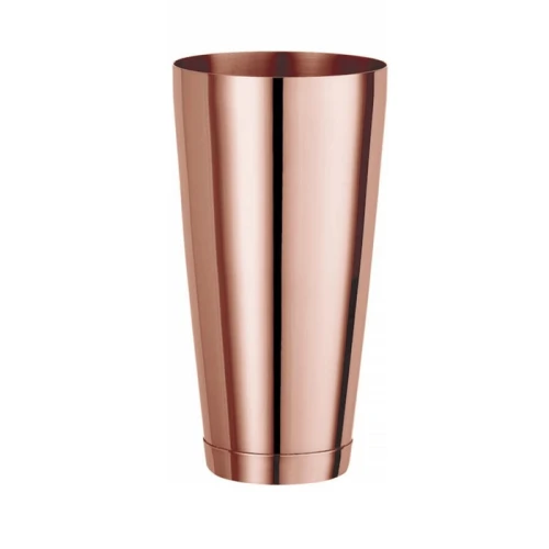 Shaker bostoński Tin Tin, kubek barowy, 800ml, miedziany