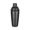 Shaker 3-częściowy w stylu japońskim, Cobbler, Bar up, czarny, ø85x(H)240mm