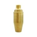 Shaker barmański 3-częściowy w stylu japońskim Diamond Lettice, złoty, BarFly 700ml