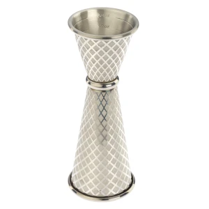 Miarka barmańska w stylu japońskim Diamond Lettice, stal nierdzewna, BarFly, 30/60ml