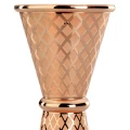 Miarka barmańska w stylu japońskim Diamond Lettice, miedź, BarFly, 30/60ml