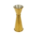 Miarka barmańska w stylu japońskim Diamond Lettice, złota, BarFly, 30/60ml