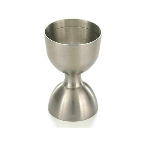 Miarka barmańska Bell z prostą krawędzią, stal nierdzewna, BarFly, 25/50ml