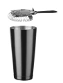 Zestaw barmański w tubie, BarUp, czarny, ⌀120x(H)320mm