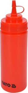 Dyspenser do sosów czerwony 350ml YG-00550