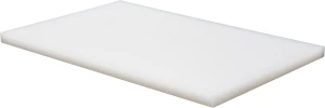Deska do krojenia 44 x 29 x 2 cm biała YG-02163