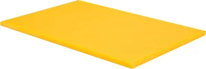 Deska do krojenia 45 x 30 x 1,3 cm żółta YG-02172
