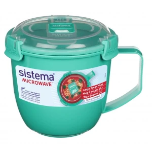 Pojemnik na zupę duży 900ml SISTEMA bez BPA turkus