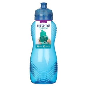 Butelka Sistema Wave 600ml niebieska