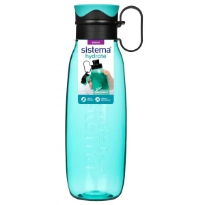 Butelka na napoje, bidon 650ml SISTEMA bez BPA turkusowa