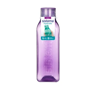 Butelka Square 725ml SISTEMA bez BPA fioletowa