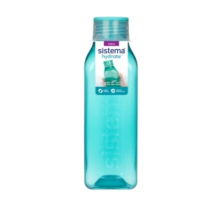 Butelka Square 725ml SISTEMA bez BPA turkusowa