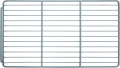 Półka 325 x 560 mm do stołów chłodniczych i mroźniczych Yato YG-05409
