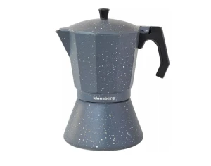 Kawiarka espresso, szary marmurek 12 filiżanek Klausberg  KB-7298 