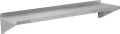 Półka wisząca z rantem pojedyncza 1500 x 300 x 180 mm YG-08932