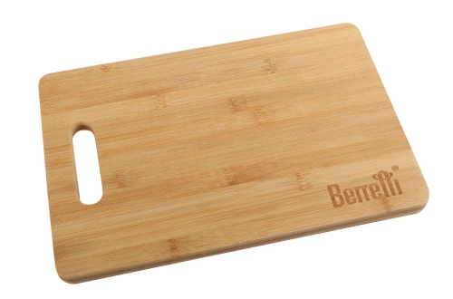 BERRETTI Deska kuchenna drewniana bambusowa do krojenia 32,5 x 22 x 1,5cm BR-7481