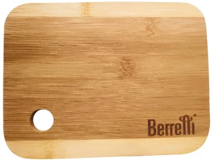 BERRETTI Deska kuchenna drewniana bambusowa do krojenia 38 x 29 x 0,8cm BR-8358